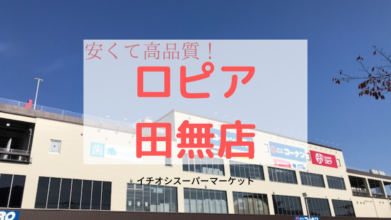 ロピア田無店が 低価格 高品質 品揃え良し 混雑が納得の最強スーパーマーケットだった コーナン